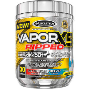 MUSCLETECH VAPOR X5 RIPPED 30 SERV