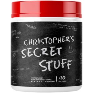 RAW CHRISTOPHER SECRET STUFF 40 SERV