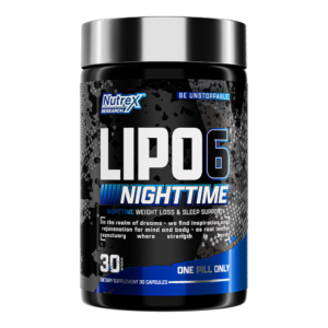 NUTREX LIPO 6 BLACK NIGHT TIME 30 CAPS