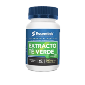 ESSENTIALS EXTRACTO DE TE VERDE 60 TABS