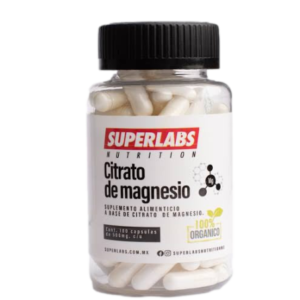 SUPERLABS CITRATO DE MAGNESIO 100 CAPS